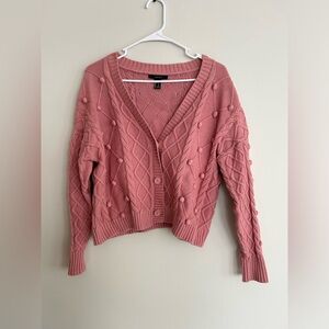 Forever 21 Slouchy Pom Pom Sweater